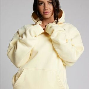 NWT Comfrt Minimalist Hoodie Buttercream Small